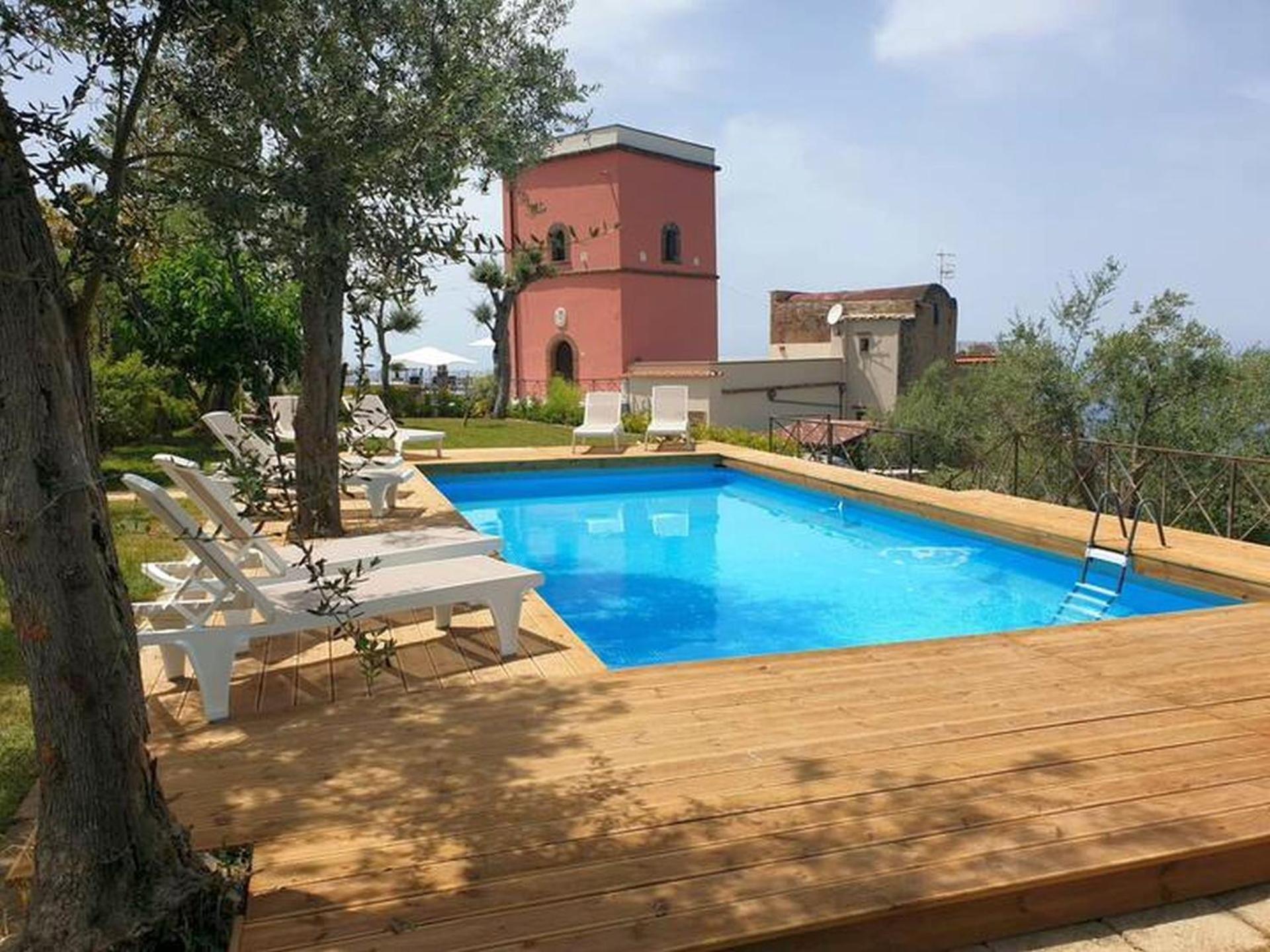 Torre Elisabetta Rooms Massa Lubrense Exterior photo